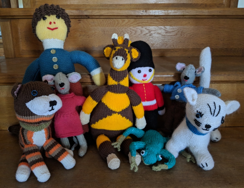 hand knitted toys